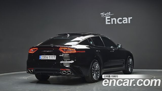 Kia Stinger из Кореи Encar