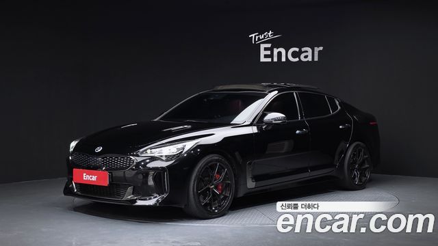 Kia Stinger из Кореи Encar