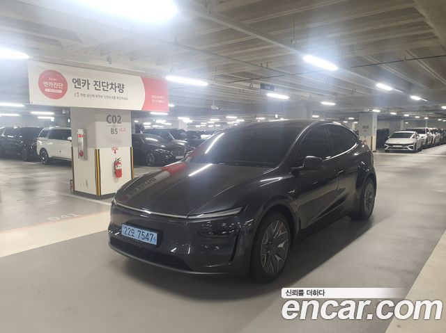 Tesla Model Y из Кореи Encar