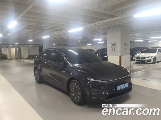 Tesla Model Y из Кореи Encar