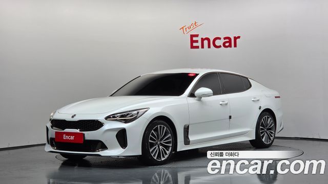 Kia Stinger из Кореи Encar