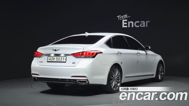 Genesis G80 из Кореи Encar