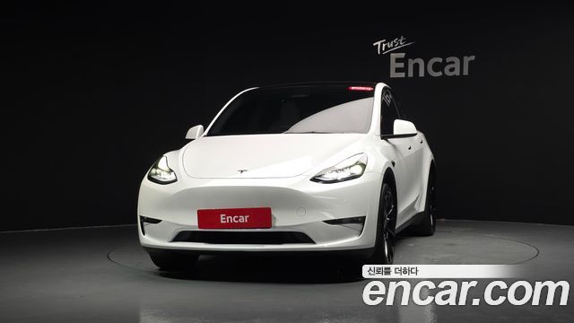 Tesla Model Y из Кореи Encar