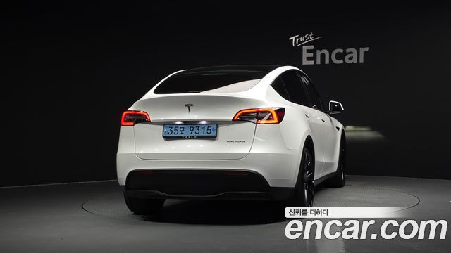 Tesla Model Y из Кореи Encar