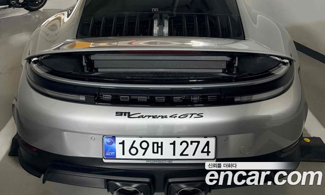 Porsche 911 Carrera 4 GTS — пробег 3 360 км — фото 5 из 5