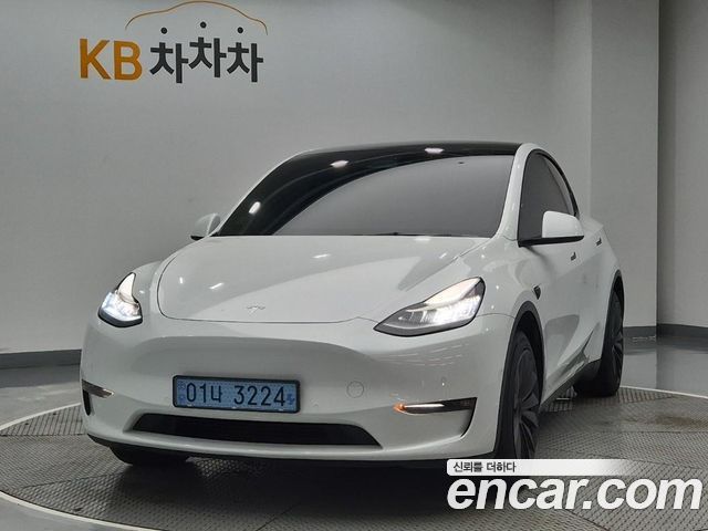 Tesla Model Y из Кореи Encar