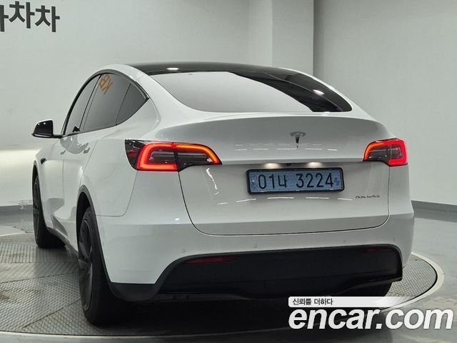 Tesla Model Y из Кореи Encar