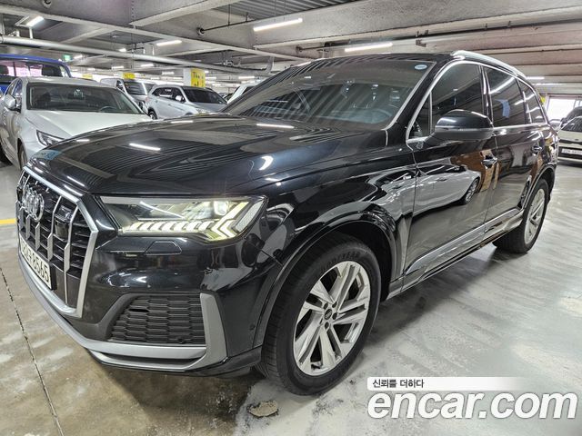 Audi Q7 45 TDI Quattro Premium — пробег 98 724 км — фото 1 из 5