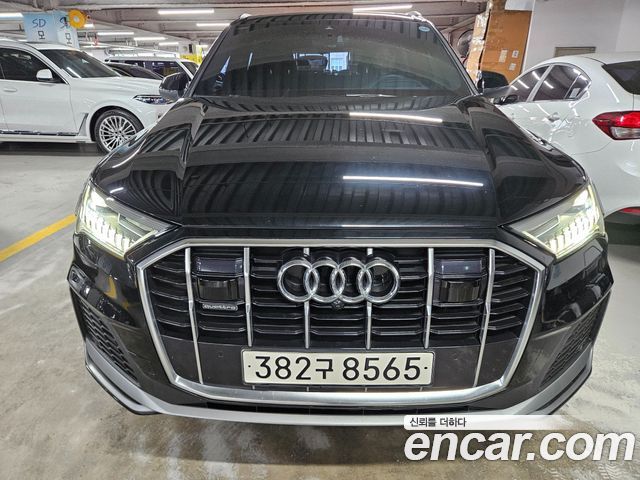 Audi Q7 45 TDI Quattro Premium — пробег 98 724 км — фото 3 из 5