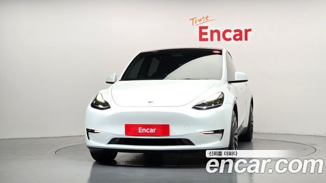 Tesla Model Y из Кореи Encar