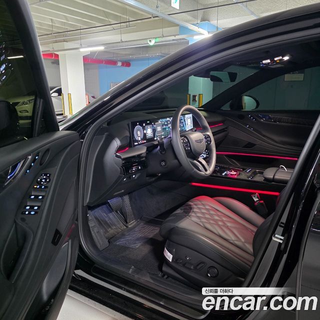Genesis G80 Gasoline 2.5 Turbo AWD Black — пробег 5 657 км — фото 5 из 5