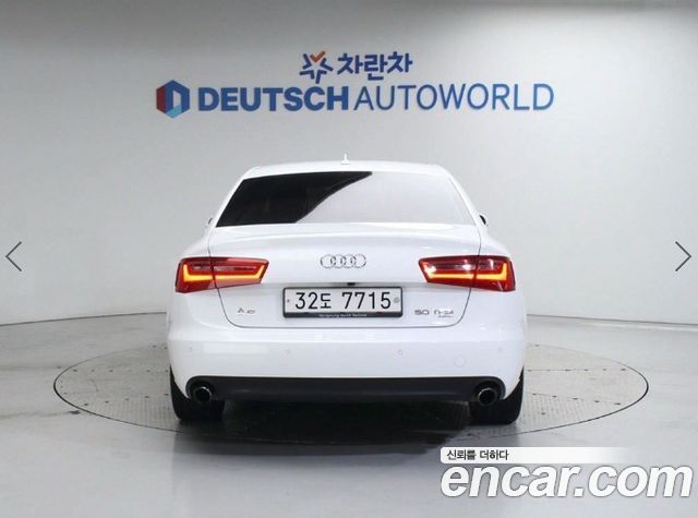 Audi A6 50 TFSI Quattro C7 — пробег 129 713 км — фото 4 из 5