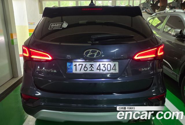 Hyundai Santafe из Кореи Encar