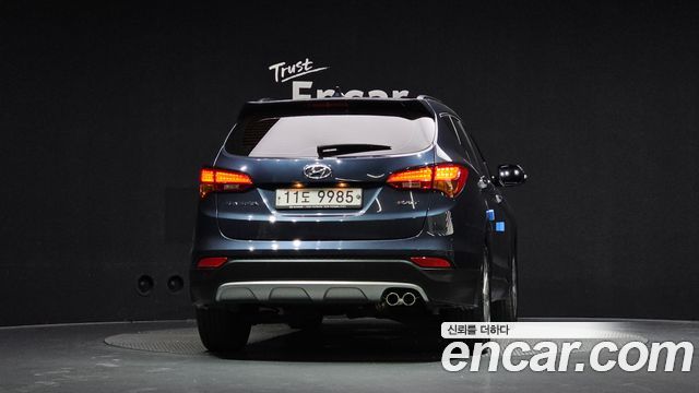 Hyundai Santafe Diesel(e-VGT) 2.0 2WD Premium — пробег 120 589 км — фото 4 из 5