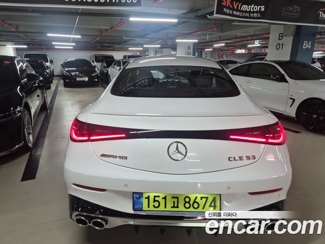 Mercedes-Benz CLE-Class AMG CLE53 4MATIC+ Coupe — пробег 4 289 км — фото 4 из 5