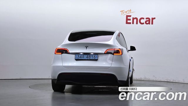 Tesla Model Y из Кореи Encar
