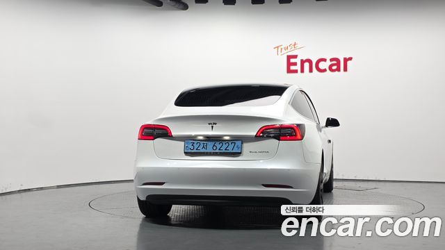 Tesla Model 3 из Кореи Encar