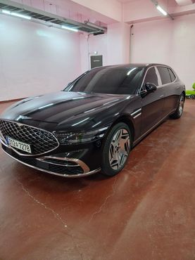 Genesis G90 Gasoline 3.5 Turbo e-S/C AWD LWB Black — пробег 20 800 км — фото 1 из 5