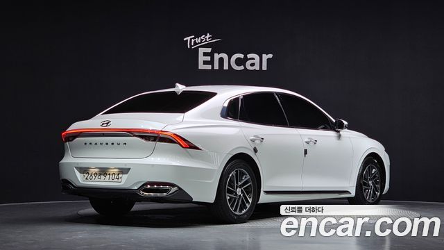 Hyundai Grandeur из Кореи Encar