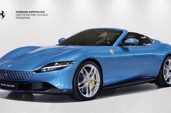 Ferrari Roma 3.9 Spider — пробег 1 290 км — фото 1 из 5