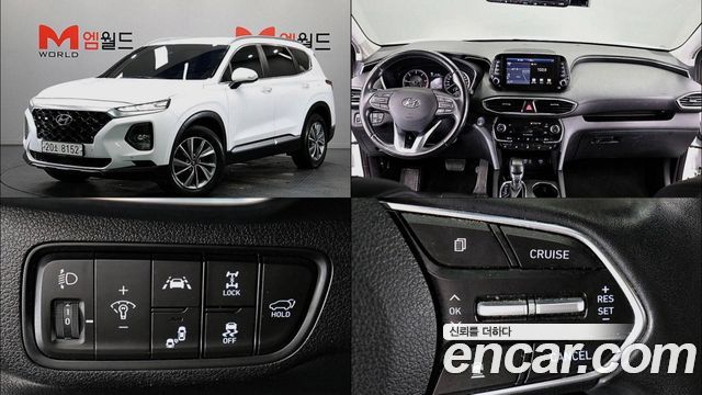 Hyundai Santafe из Кореи Encar