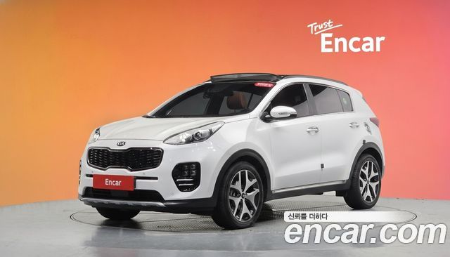 Kia Sportage из Кореи Encar