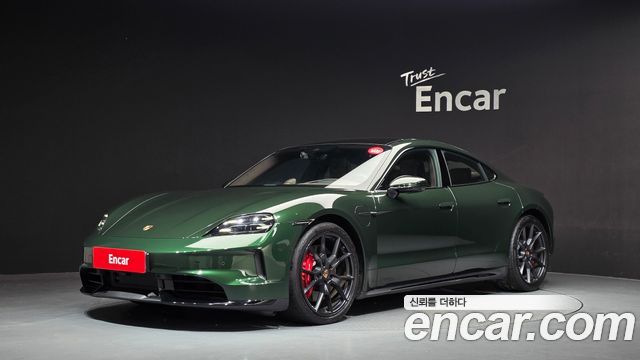 Porsche Taycan из Кореи Encar