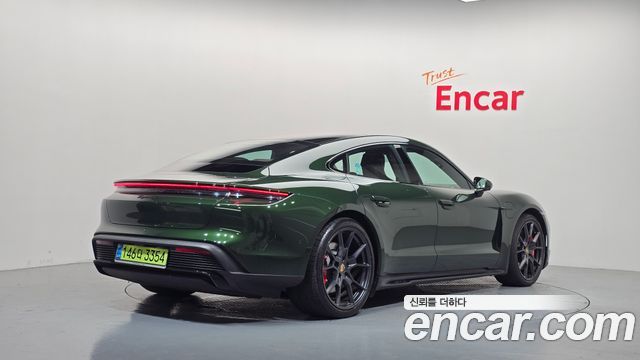 Porsche Taycan из Кореи Encar