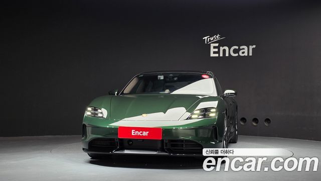 Porsche Taycan из Кореи Encar