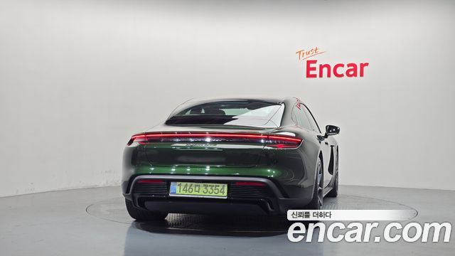 Porsche Taycan из Кореи Encar