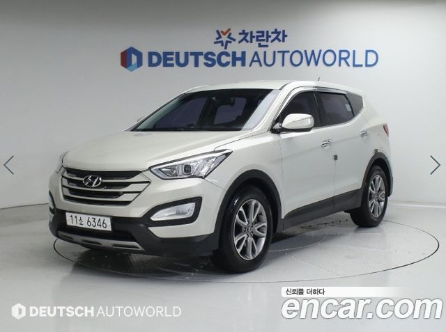 Hyundai Santafe Diesel(e-VGT) 2.0 4WD Smart — пробег 203 484 км — фото 1 из 5