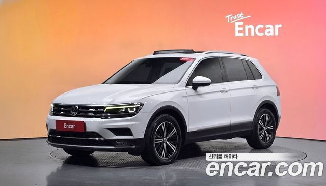 Volkswagen Tiguan из Кореи Encar
