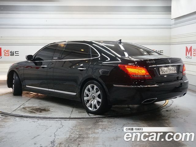 Hyundai Equus из Кореи Encar