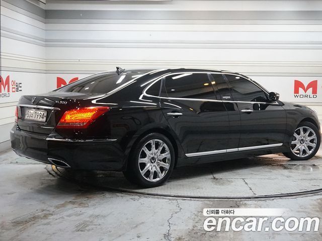 Hyundai Equus из Кореи Encar