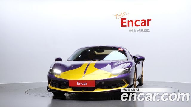 Ferrari 296 из Кореи Encar
