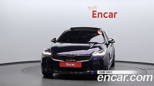 Kia Stinger из Кореи Encar