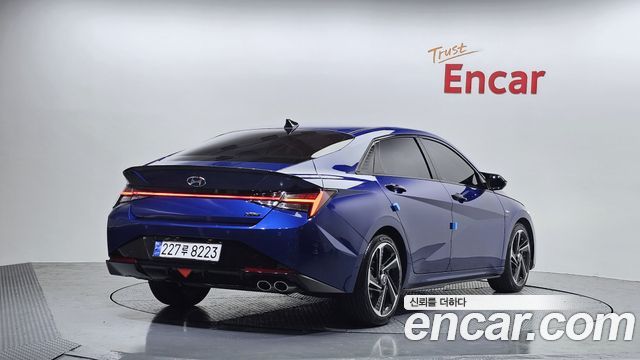 Hyundai AVANTE 1.6 Turbo N Line Sport — пробег 43 818 км — фото 2 из 5