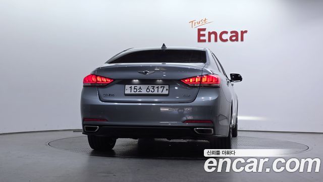 Hyundai Genesis из Кореи Encar