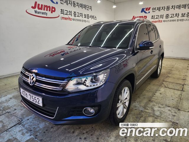 Volkswagen Tiguan из Кореи Encar