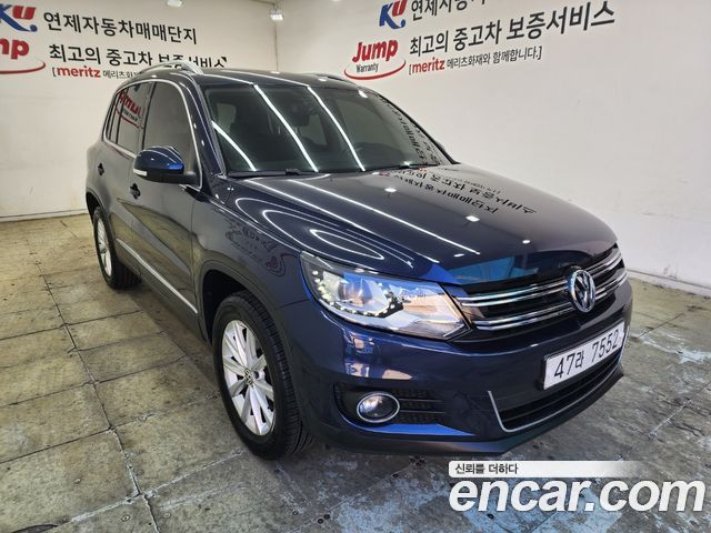 Volkswagen Tiguan из Кореи Encar