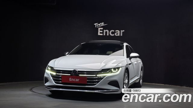Volkswagen Arteon из Кореи Encar