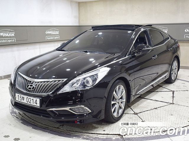 Hyundai Grandeur из Кореи Encar