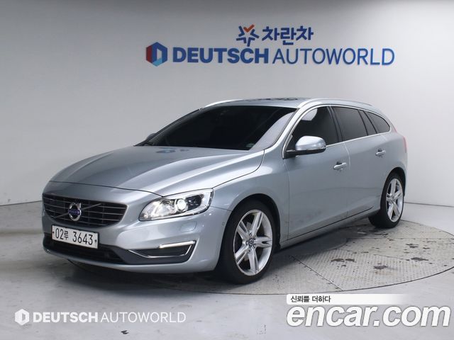 Volvo V60 из Кореи Encar