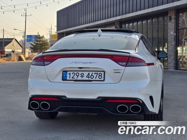 Kia Stinger из Кореи Encar