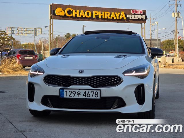 Kia Stinger из Кореи Encar