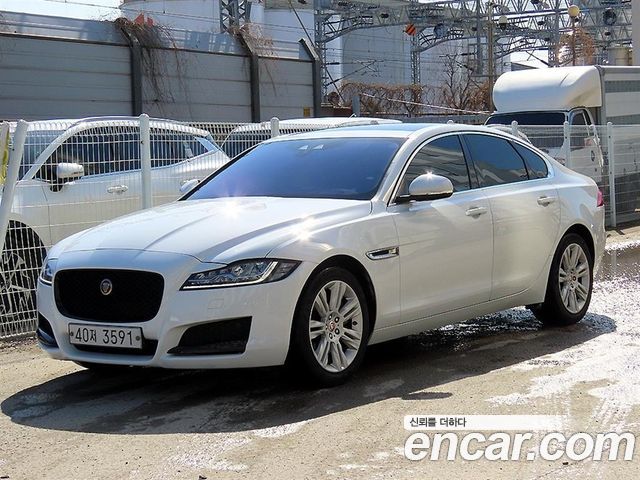 Jaguar XF из Кореи Encar