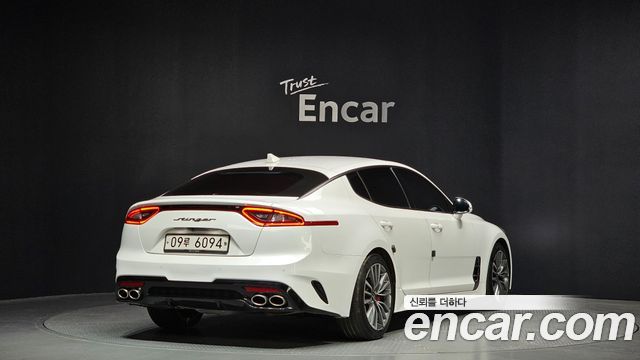 Kia Stinger из Кореи Encar