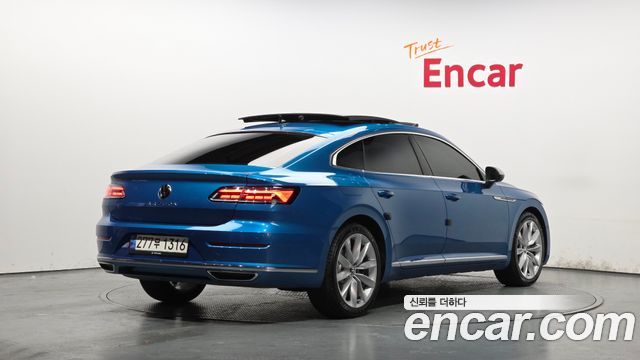 Volkswagen Arteon из Кореи Encar