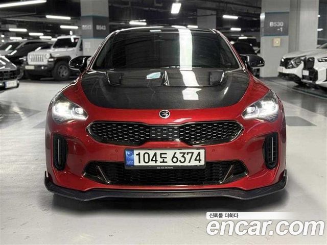 Kia Stinger из Кореи Encar