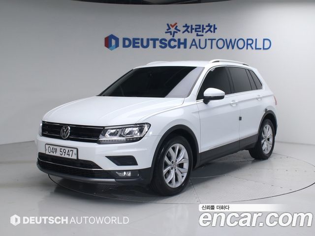 Volkswagen Tiguan из Кореи Encar